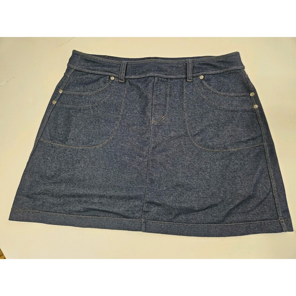 Athleta Denim-Look Bettona Classic Skort Womens Size Medium/31 Inch Waist